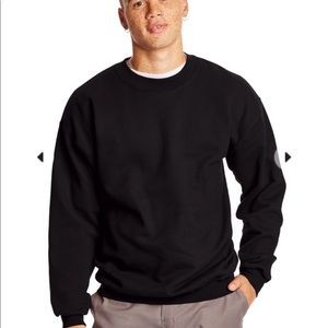 Hanes eco smart black crewneck sweatshirt!